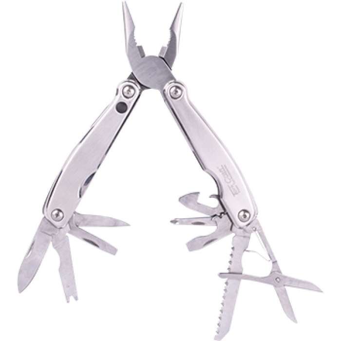 Tork Craft Multitool LED Light and Nylon Pouch - Silver