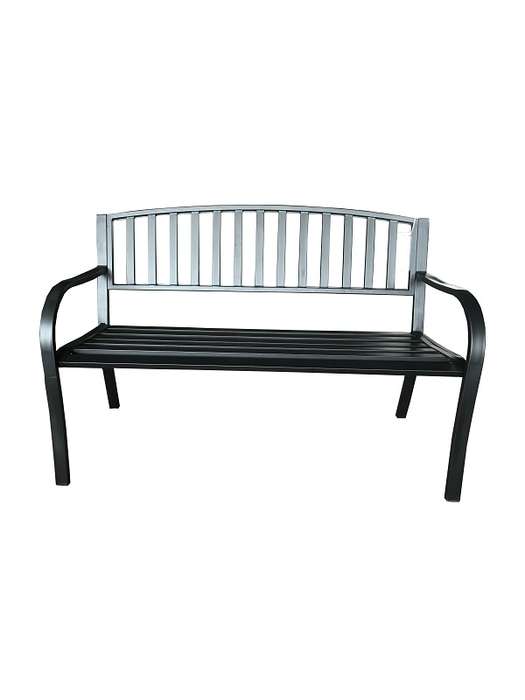 Seagull - Steel Bench Chair - Black