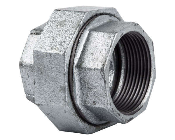 Galvanised Conical Union - 65mm