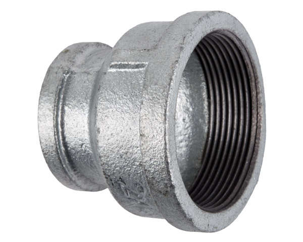 Galvanised Reducing Socket - 100X80mm