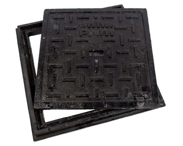 Manhole Cover &amp; Frame - 265X265mm L/D