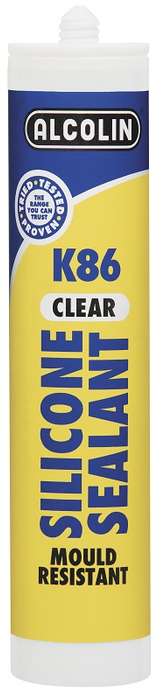 Alcolin - K86 Silicone Sealant - 280ml - Transparent