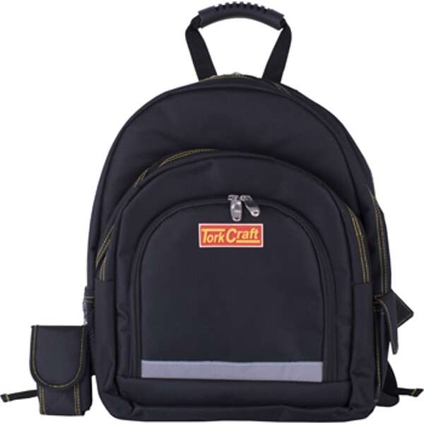 Tork Craft Tool &amp; Laptop Backpack with 26 Storage Options