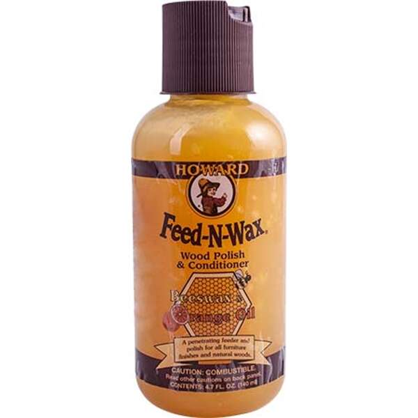 Howard Feed-N-Wax Wood Polish &amp; Conditioner 4.7 Fl.Oz