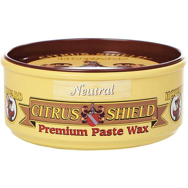 Howard Neutral Citrus-Shield Paste Wax 11 Oz.