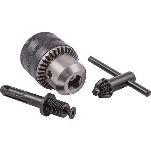 Tork Craft Chuck &amp; Key 13mm 1/2"X 20Unf &amp; Sds Adaptor