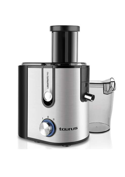 Taurus Juice Extractor Stainless Steel Brushed - 800W "Liquafruits Pro"
