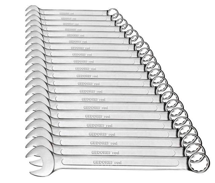 Gedore Red - Spanner / Wrench Set (21 Piece Kit) - High Quality