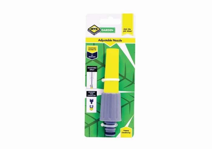 MTS Garden Spray Nozzle - Adjustable for 12-19mm (1/2"-3/4")
