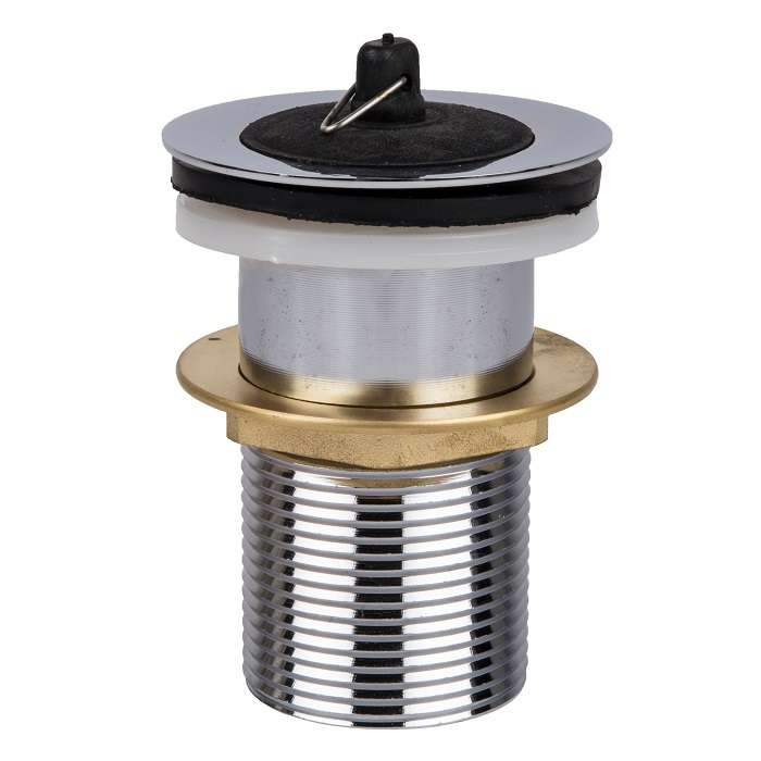 Pulse Waste Basin Brass Unslotted CP 32mm