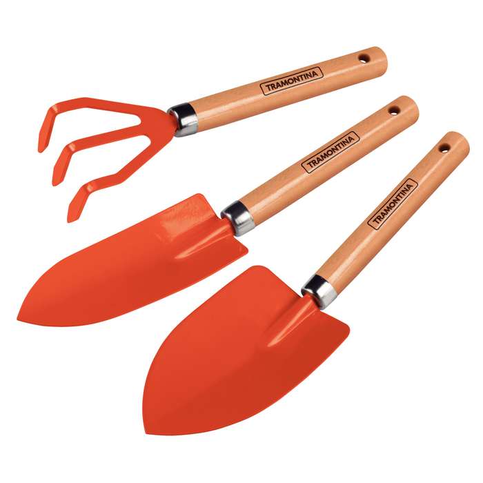 Tramontina 3 Piece Mini Garden Hand Tool Set