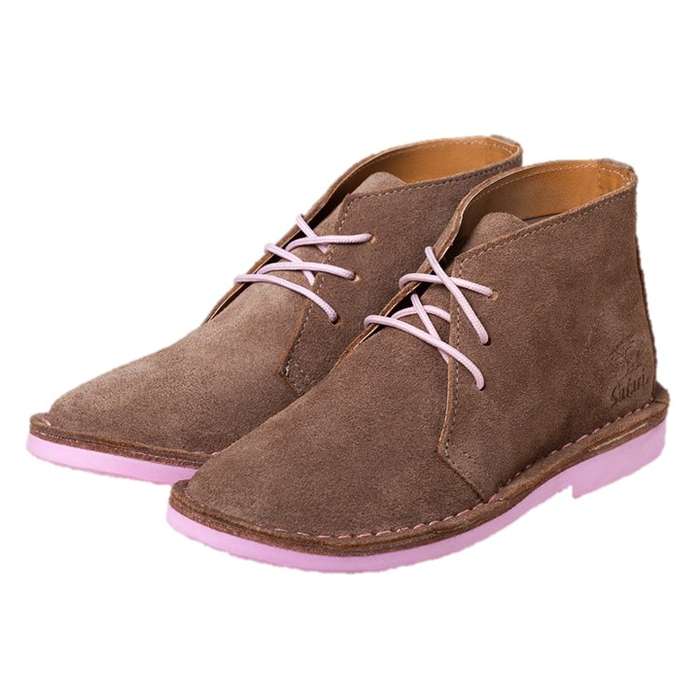 BATA Ladies Safari Legacy Boot Pink Sole - UK 4