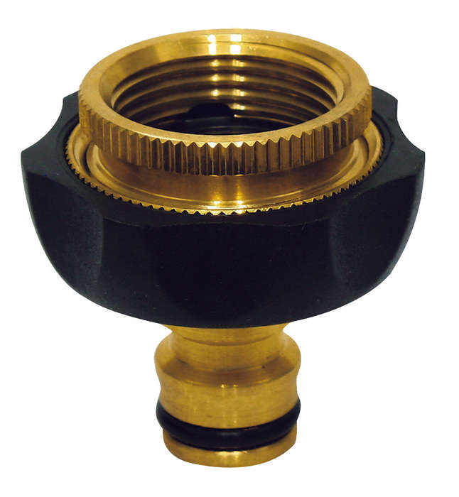 Aquacraft Brass Tap Adaptor(3/4-1)