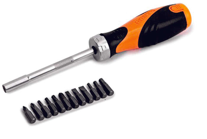 Kendo 13 Piece Ratchet Screwdriver Set