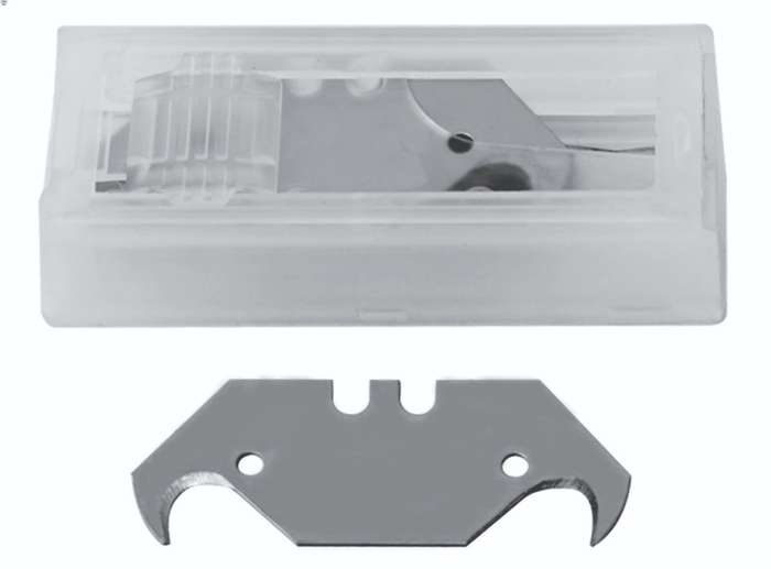 Kendo 10 Piece Sk5 Hooked Utility KnifeBlade Set 19Mm
