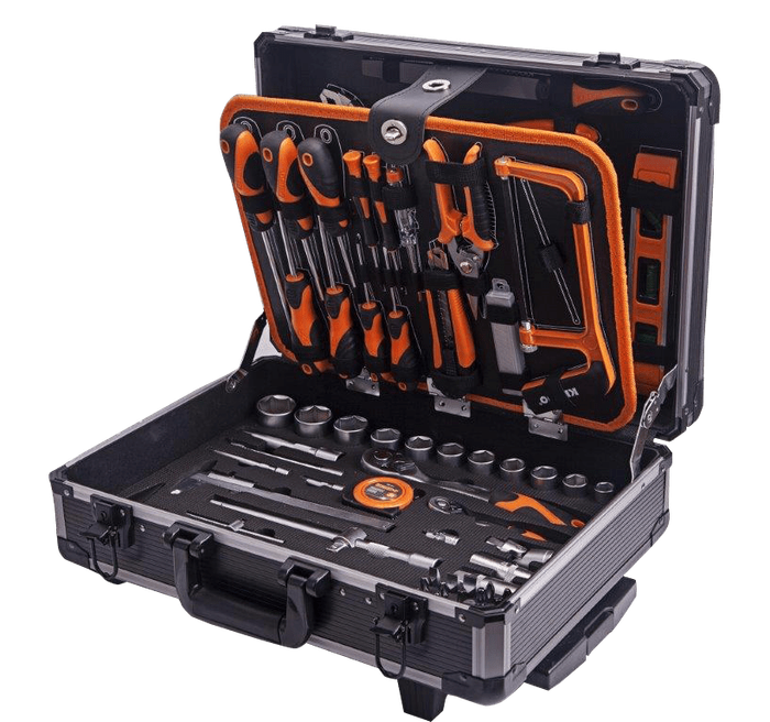 Kendo - 161 Piece Complete Tool Set - Including Strong Aluminium Case