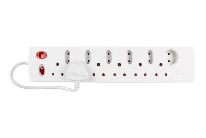 Electricmate 12WaySingle Multi Plug Over Load Surge
