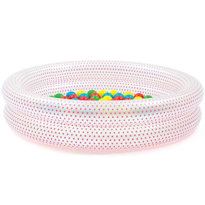 Bestway 91cm x H20cm 2-Ring Ball Pit Play Pool - 73L