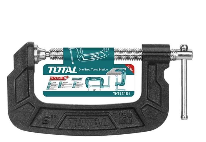 Total Tools 6 Industrial G clamp