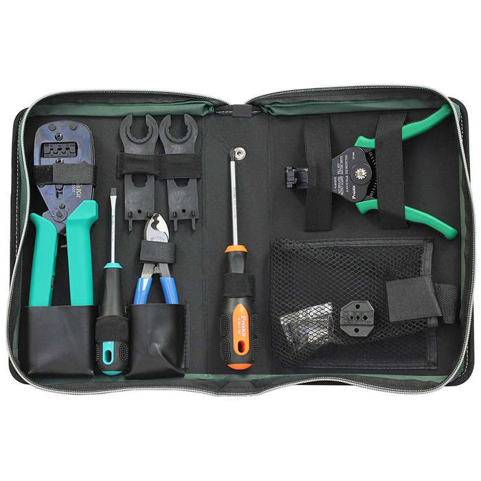 Proskit Solar MC3 &amp; MC4 Crimping Tool Kit