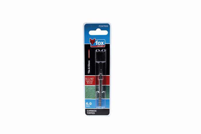 FOX Glass &amp; Tile Drill Bit 6.0mm