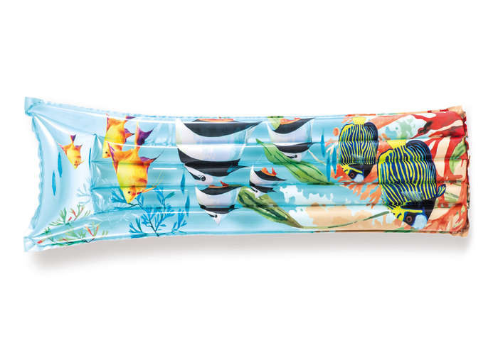 Intex - Inflatable Pool Lounger / Mat / Floaty / Lounger - Coral Fish