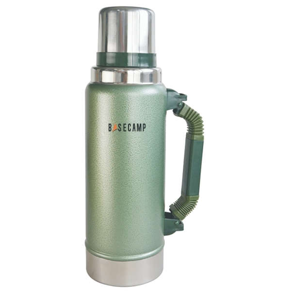 Basecamp -Traditional  Vacuum Flask (1.25L)- Steel