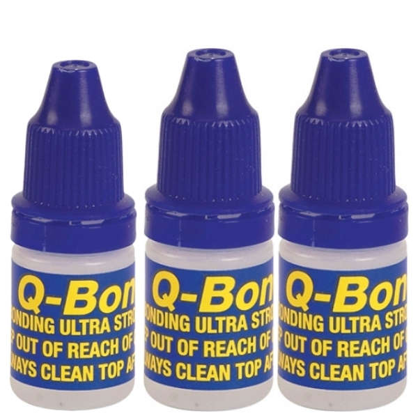 SourceDirect - Pack of 3 Q-Bond Super Glue - 5ml each
