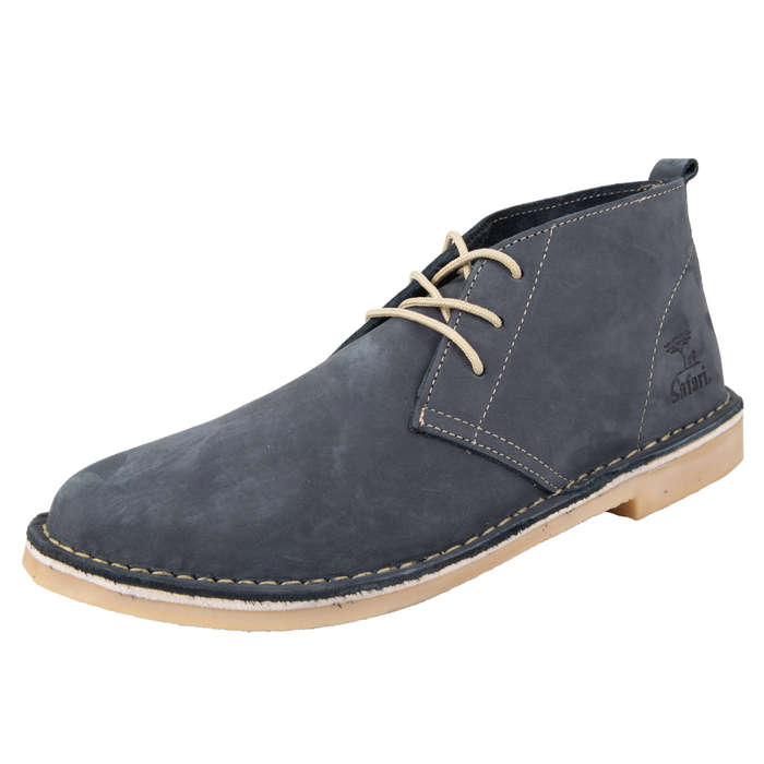 Bata Ladies Safari Boot Nubuck - Navy - UK 8