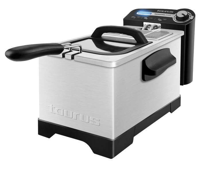 Taurus Deep Fryer Adjustable Temperature Black 3L 2100W "Professional Plus 3"