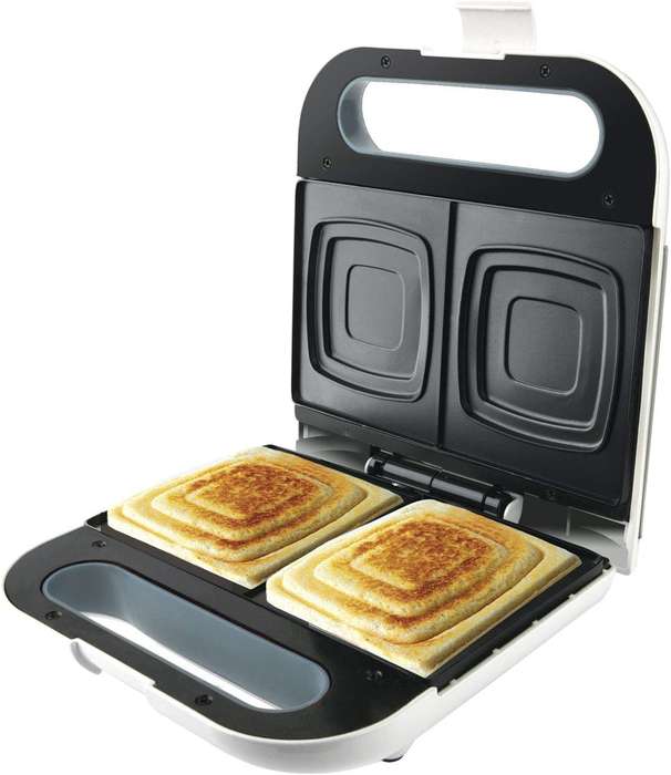 Taurus  Sandwich Maker (Jaffle Plate)  750W Mysandwich Grill (Non-Stick  White)