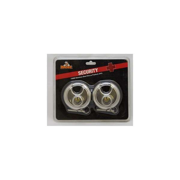 Mackie Padlock Discuss K/Alike - 70mm - 2 Per Pack