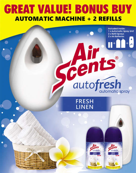 Air Scents Automatic Spray Machine - Fresh Linen