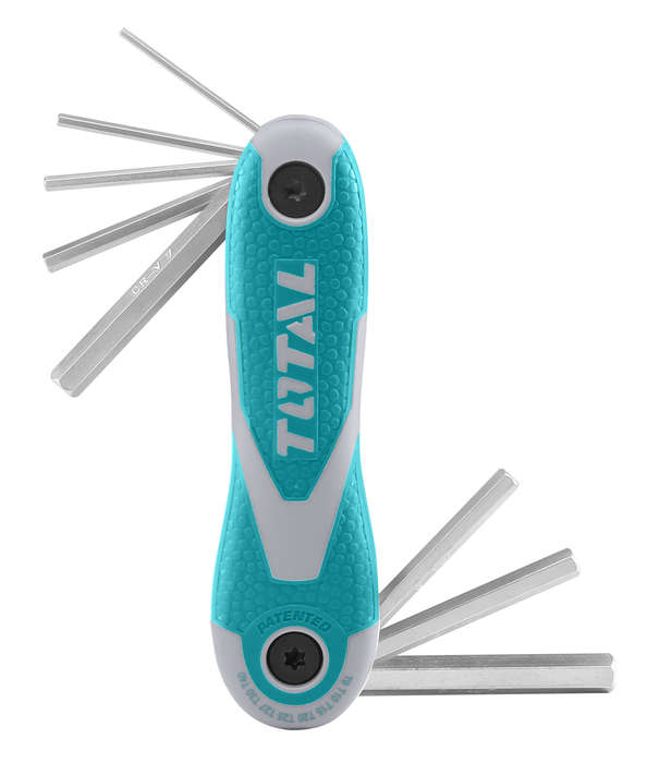 Total Tools Hex Key (Pocket) 8Pcs 2-8mm (2 Sets)