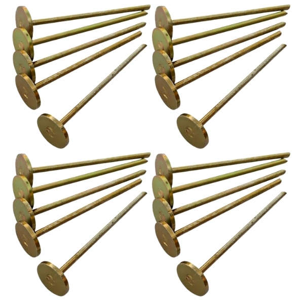 LK's - Groundsheet / Tent Pegs 150 x 6mm - Pack of 4 (20 Units in Total)