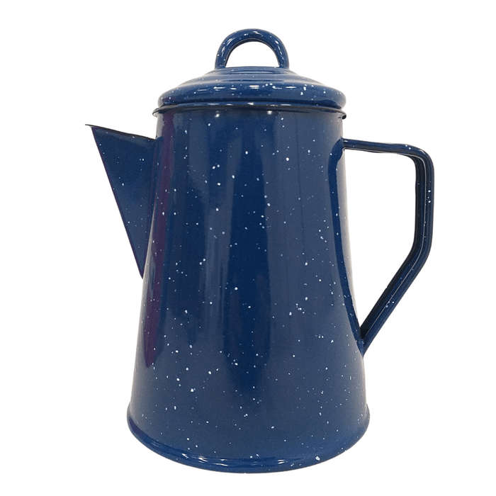 LK's Coffee Pot - 1.2L - Blue Enamel
