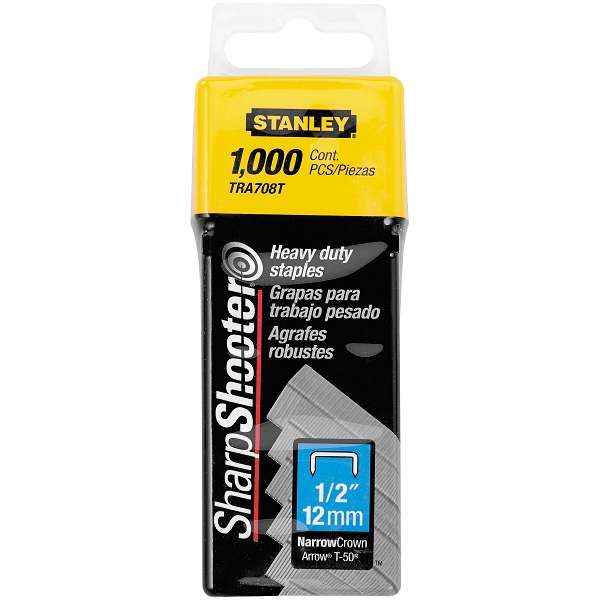 Stanley - Heavy Duty Staples (TRA708T) 1000 Pcs.