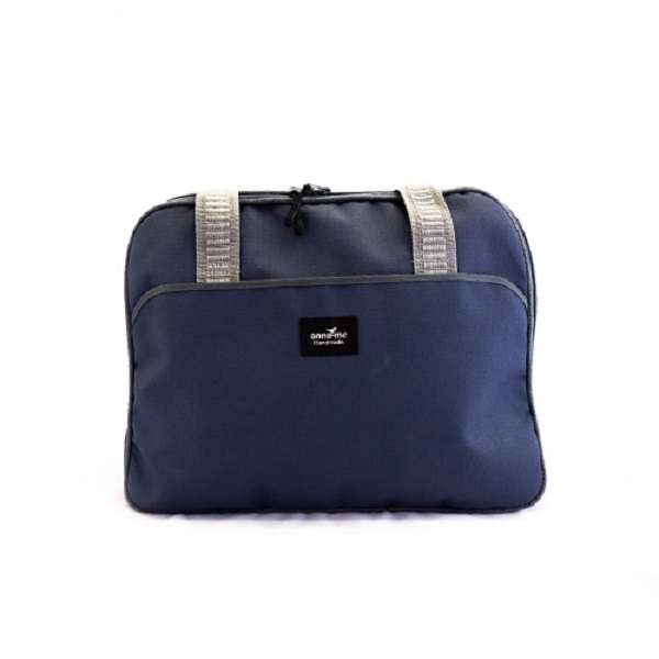 Anna Me - Ripstop Navy Laptop Bag 15.6"