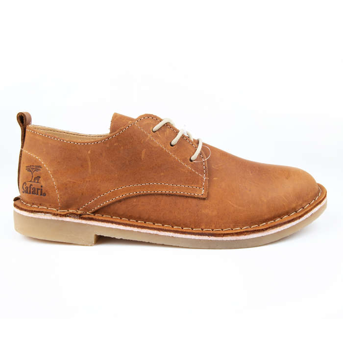 Bata Ladies Safari Woodlands Shoe - Tan - UK 5