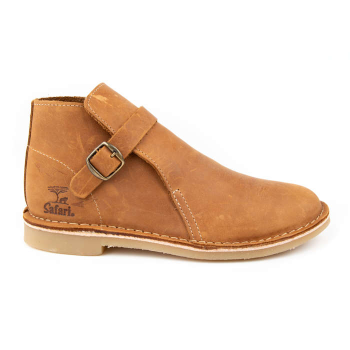 Bata Ladies Safari Cedar Boot - Tan - UK 8