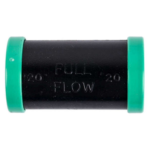 Connector Full Flow 20mm