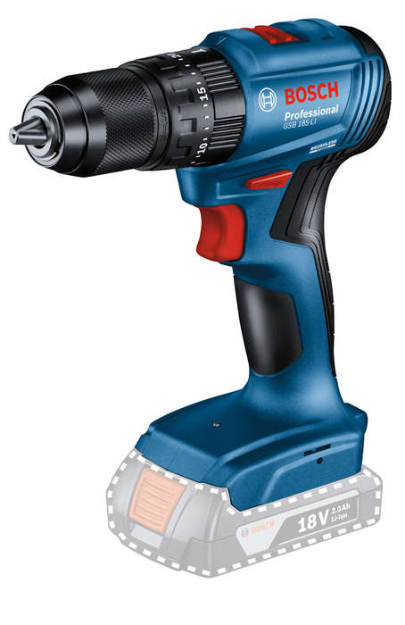Bosch - Cordless 18V Impact Drill - GSB 185-LI - Solo