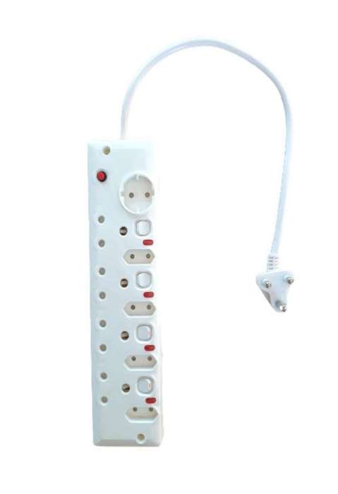 AUSMA 9 Way Multi-Plug With Illuminated Switches