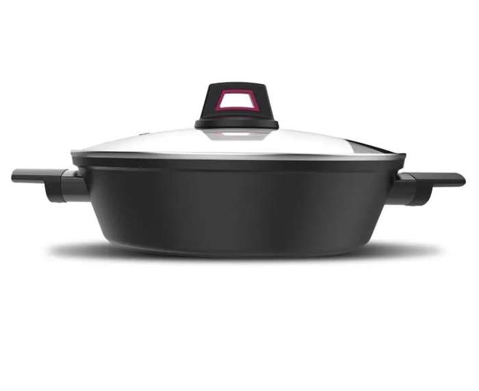 Taurus - Aluminium Forged Pot 28cm (Fire, Induction, Gas, Electric and Glass Ceramic Hobs)
