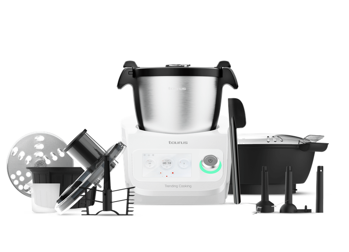 Taurus - "Trending Cooking" LCD Display Kitchen Machine WiFi Connectivity