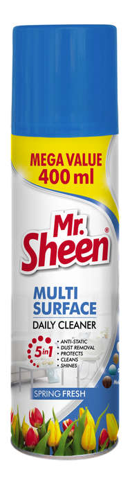 Shield - Mr Sheen Multisurface Daily Cleaner Spring Fresh 400ml