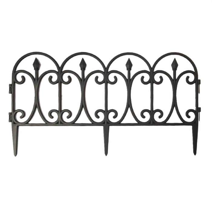 Gro Plastic Garden Fence - Curve 58X23X1.5cm