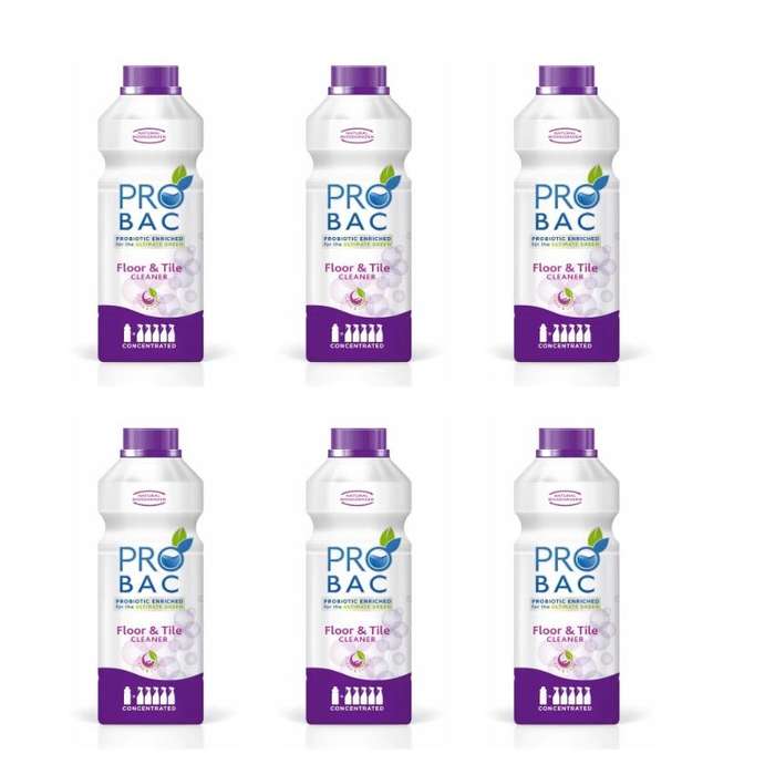 Probac  Floor and Tile Cleaner  Concentrated  1L (Pack of 6)