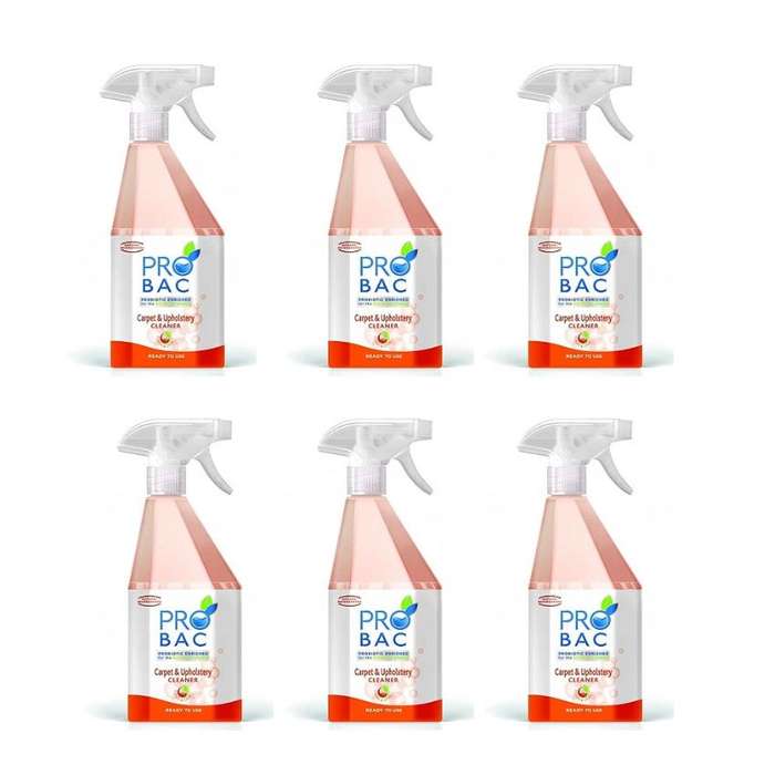 Probac  Carpet and Upholstery Cleaner - 750ml (Pack of 6)
