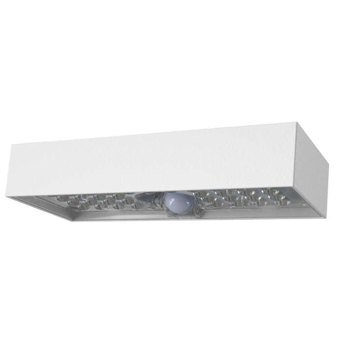 Flash - Solar - LED Wall Brick Light - White
